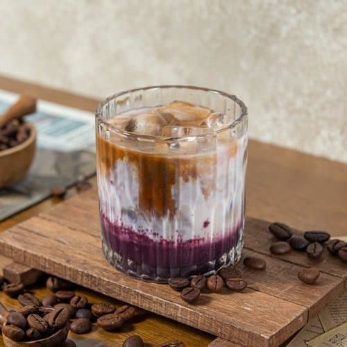 Ube Coffee Latte